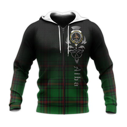 Printivon Orrock Tartan Crest Alba Celtic Hoodie