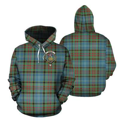 Printivon Paisley Tartan Hoodie