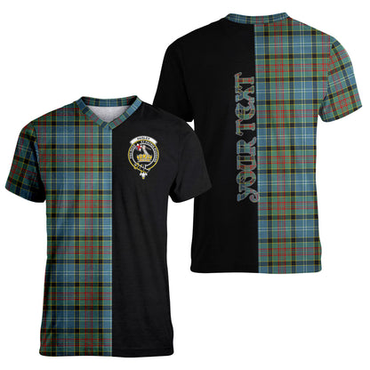 Printivon Paisley Tartan Personalize Half T shirt