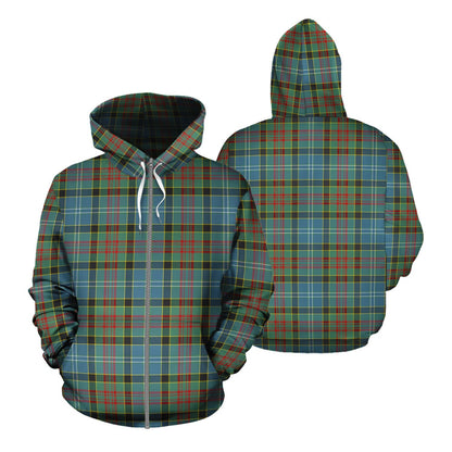Printivon Paisley Tartan Hoodie