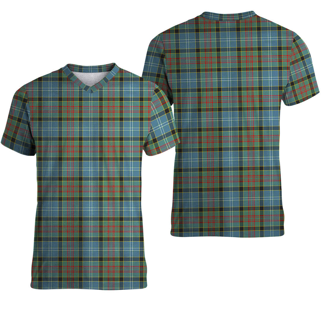 Printivon Paisley Tartan T Shirt