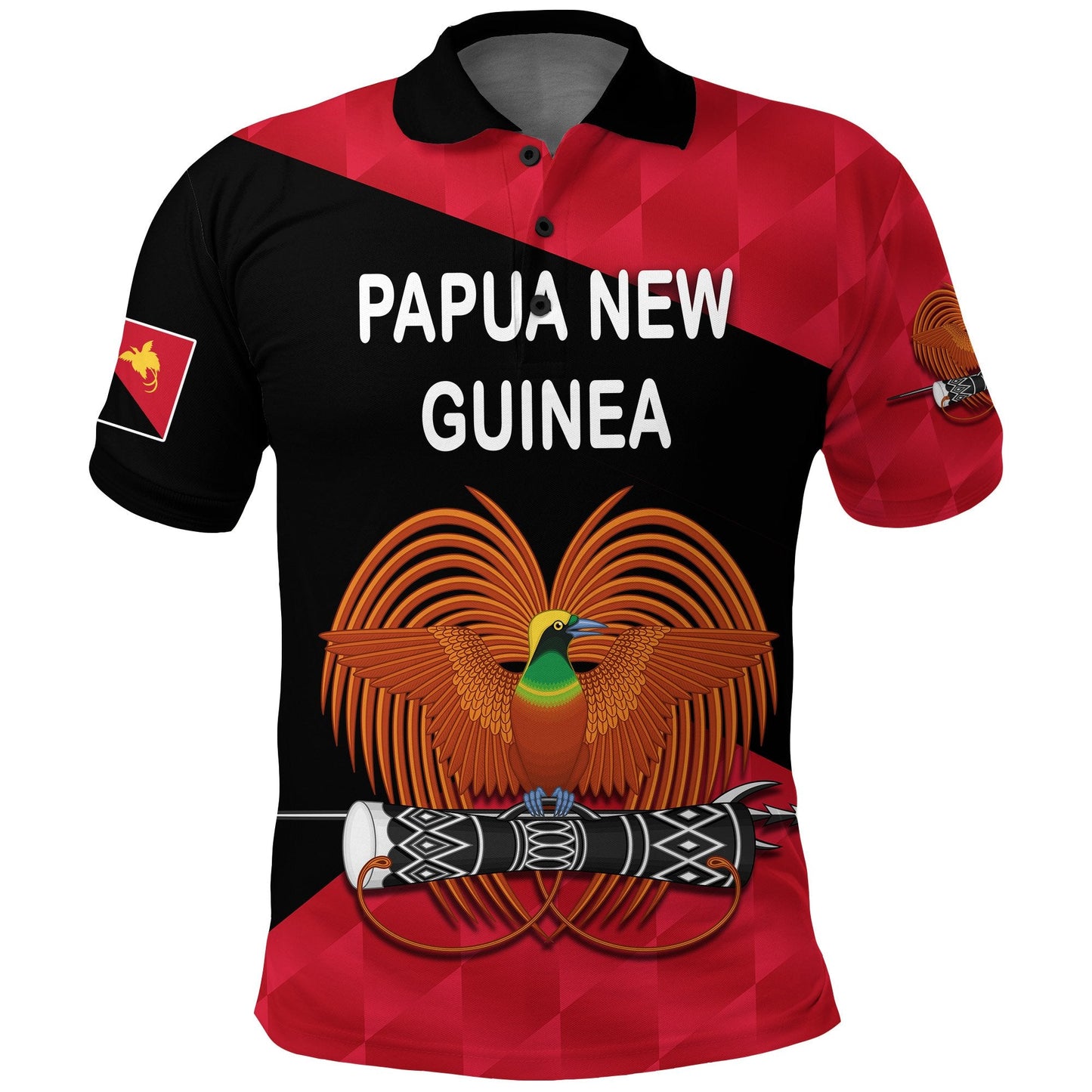 Papua New Guinea Rugby Polo Shirt