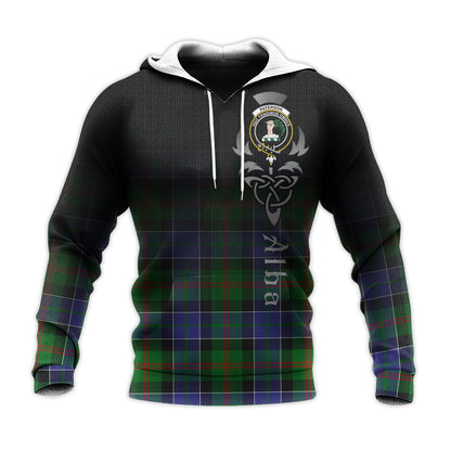 Printivon Paterson Tartan Crest Alba Celtic Hoodie