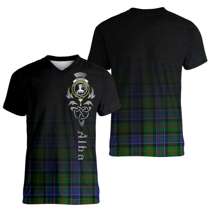 Printivon Paterson Tartan Crest Alba Celtic T Shirt