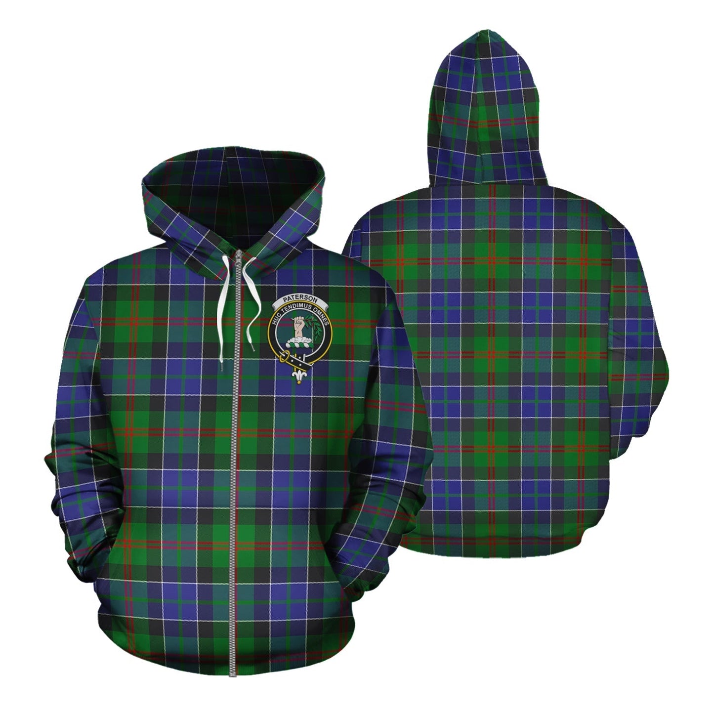 Printivon Paterson Tartan Hoodie