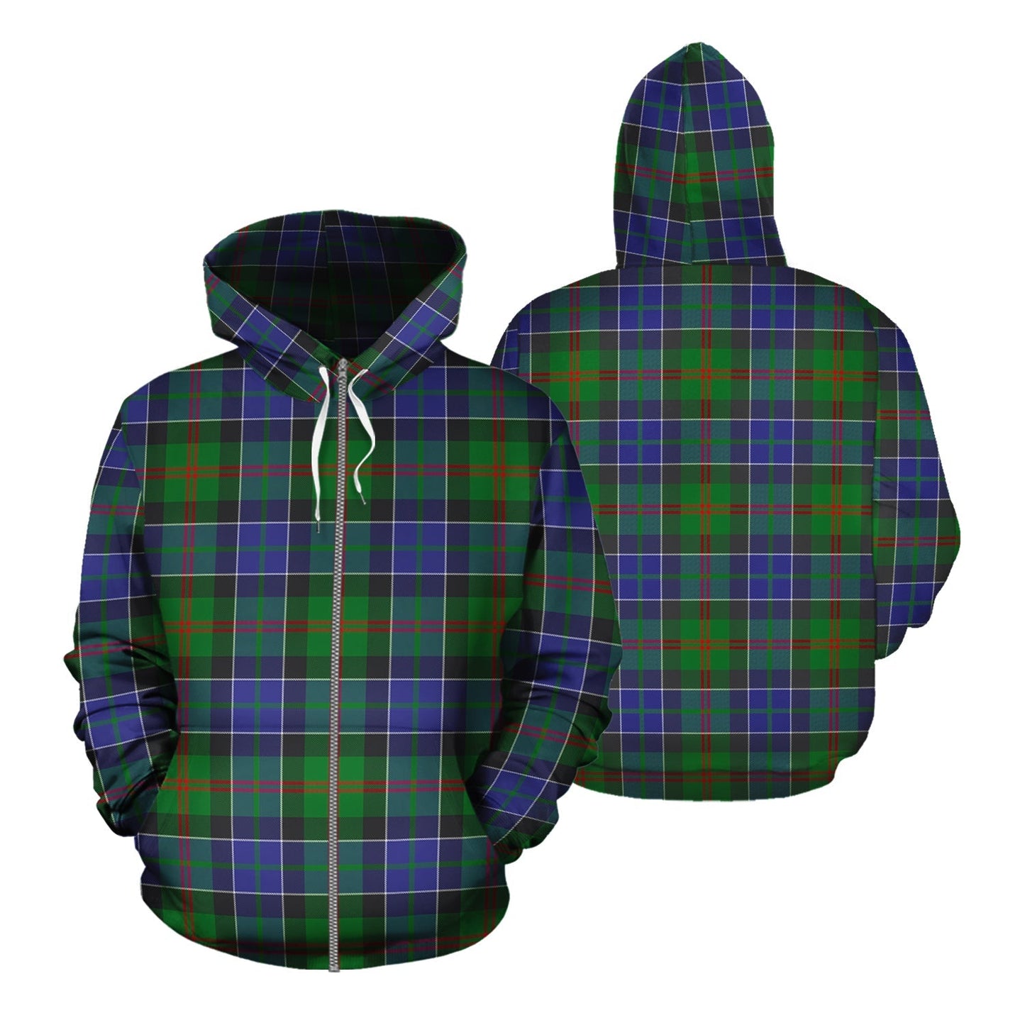 Printivon Paterson Tartan Hoodie