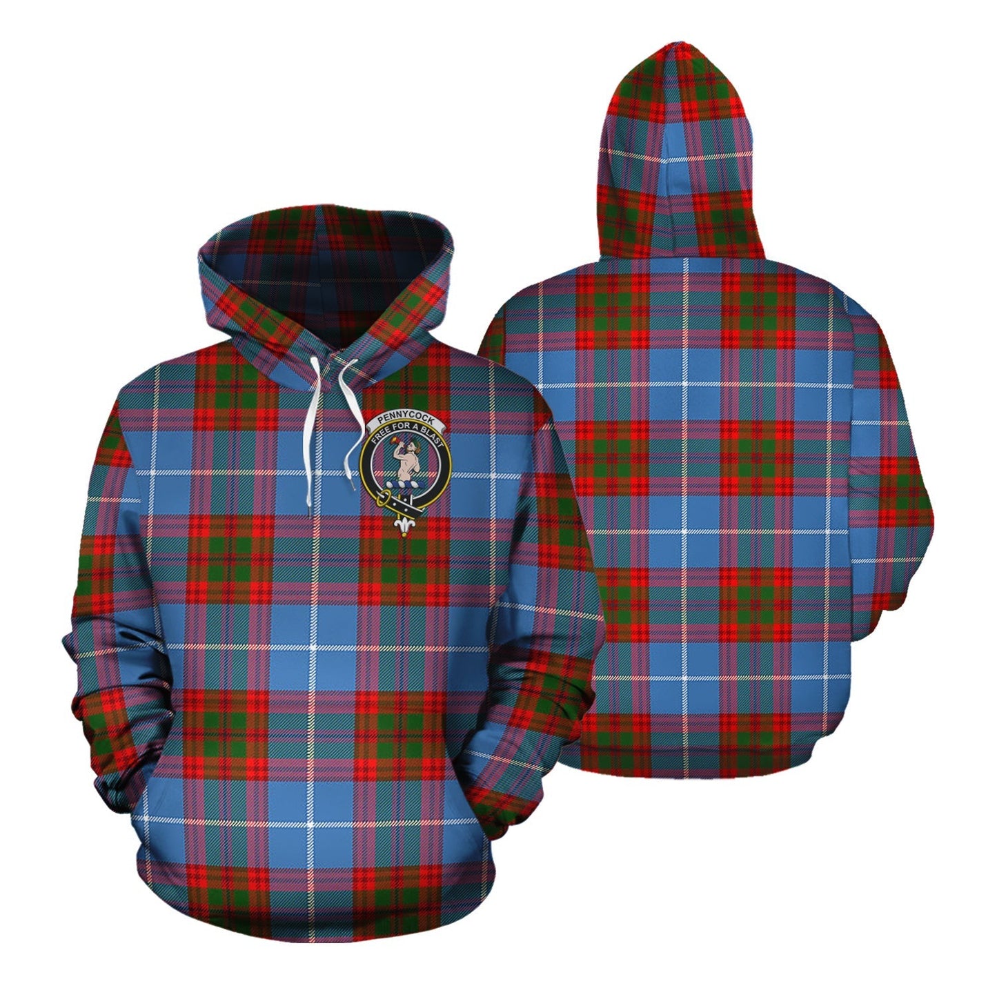 Printivon Pennycook Tartan Hoodie