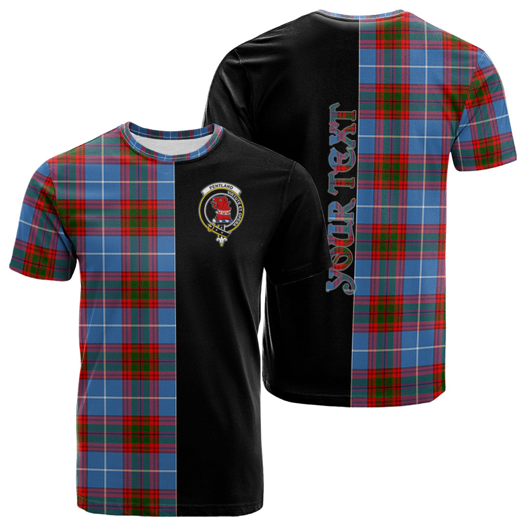 Printivon Pentland Tartan Personalize Half T shirt