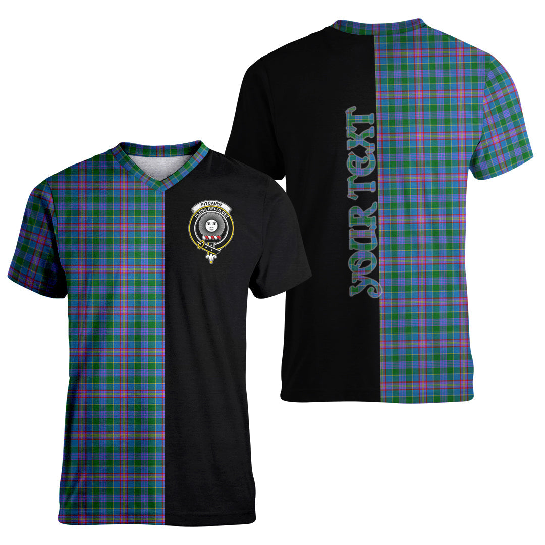 Printivon Pitcairn Hunting Tartan Personalize Half T shirt