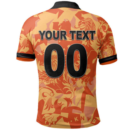 (Custom And Number) Netherlands Soccer Polo Shirt World Cup Champions
