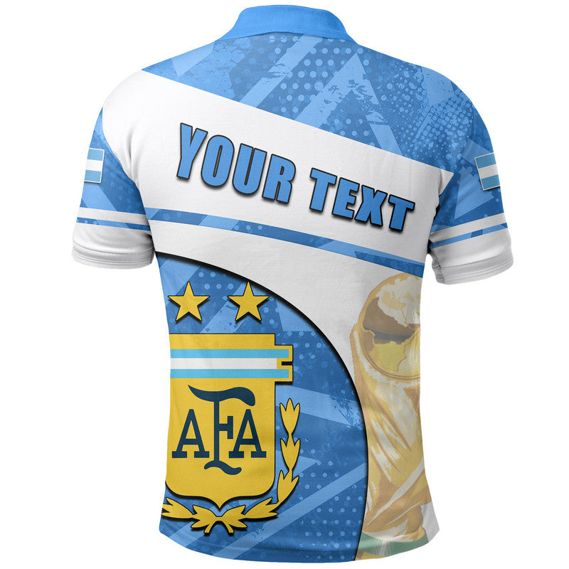 Custom Argentina Polo Shirt Football 2022 Basic Style