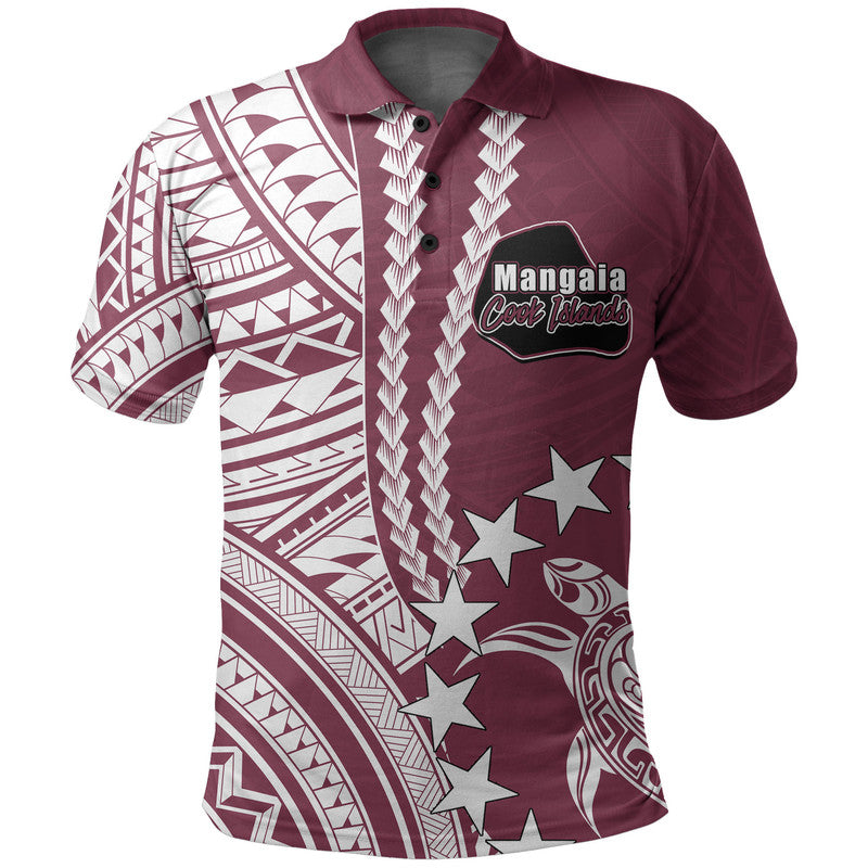 Cook Islands Mangaia Polynesian Polo Shirt