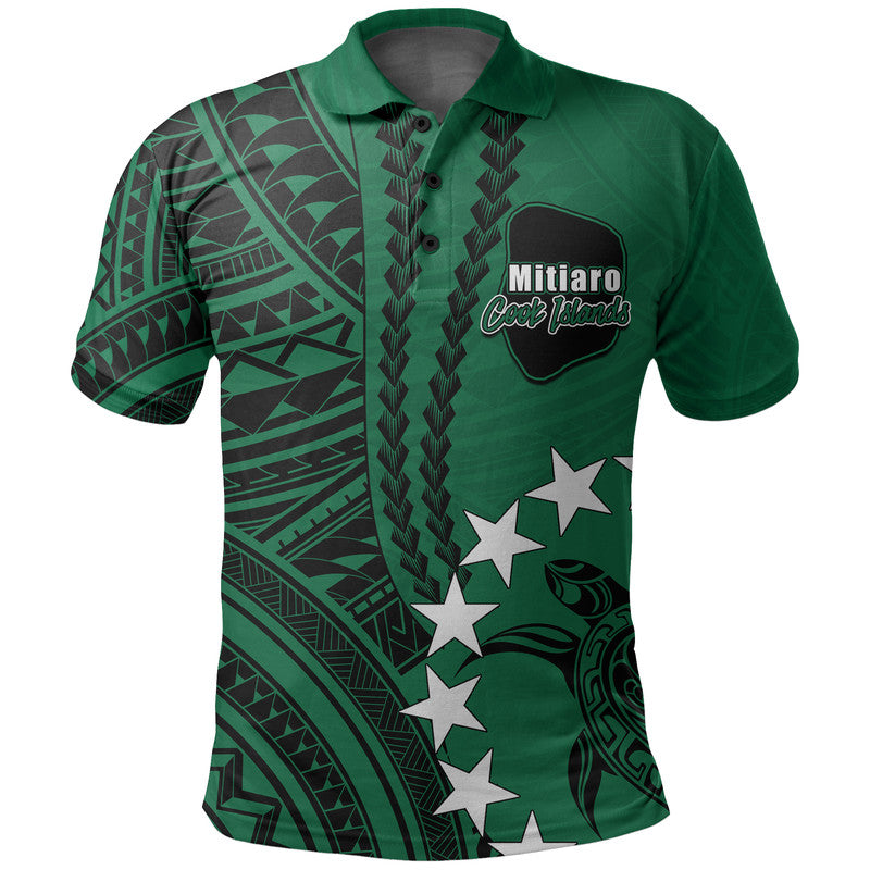 Cook Islands Mitiaro Polynesian Polo Shirt