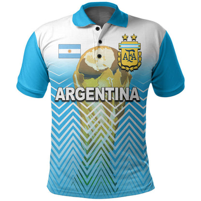 Custom Argentina Polo Shirt Football 2022 Sport Style