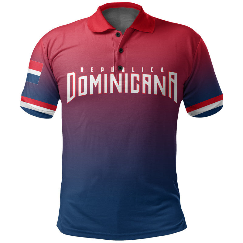 (Custom And Number) Baseball 2023 Dominicana Polo Shirt
