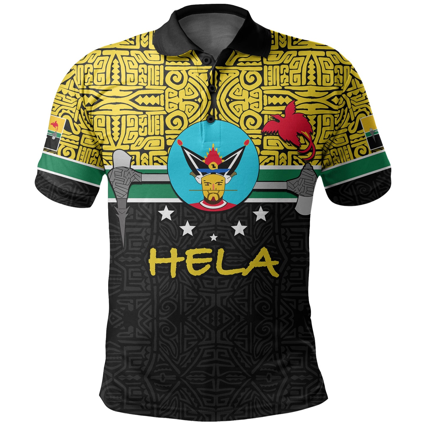 Hela Province Polo Shirt Of Papua New Guinea