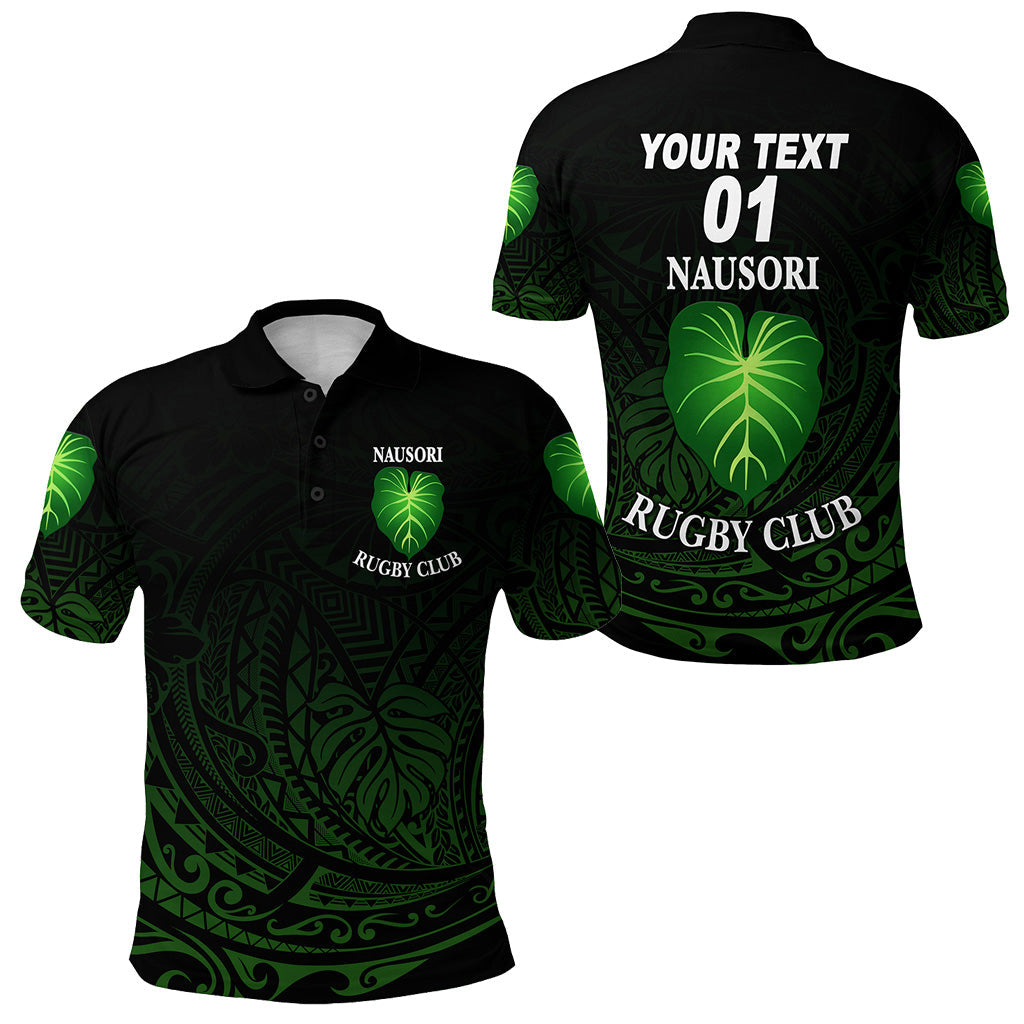 Custom Personalised Fiji Nausori Rugby Polo Shirt Original Style, Custom Text And Number