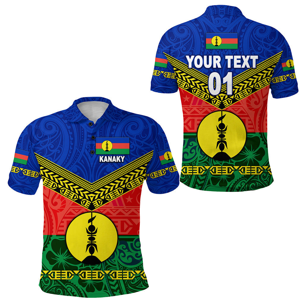 Custom Personalised New Caledonia Kanaky Polo Shirt Kanaky Vibes