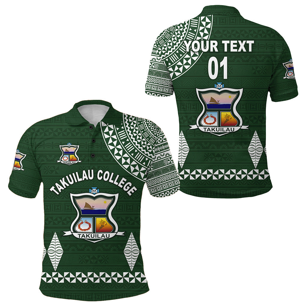 Custom Personalised Tonga Takuilau College Polo Shirt Simple Style