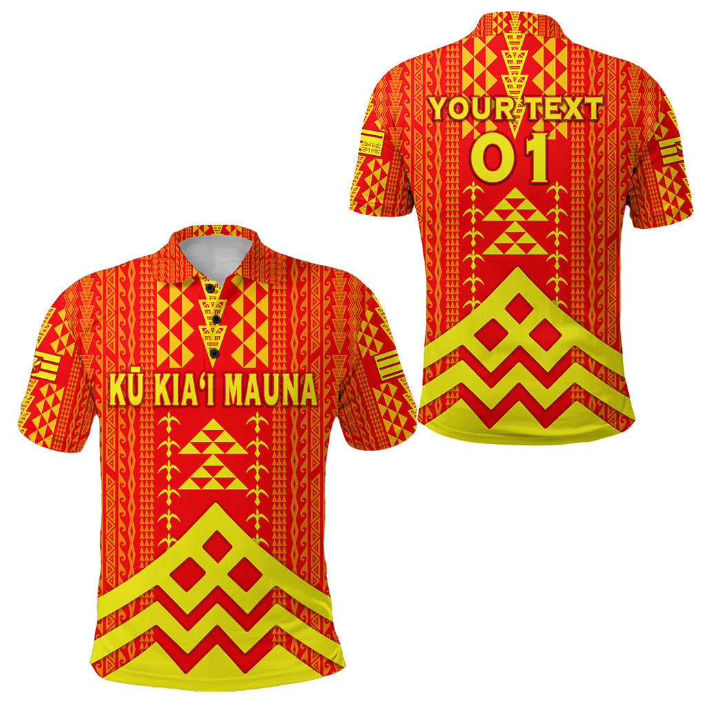 Custom Personalised Hawaii Ku Kiai Mauna Polo Shirt We Are Mauna Kea Unique Vibes