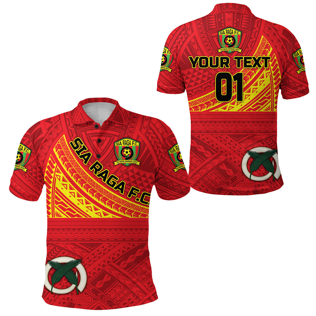Custom Personalised Vanuatu Sia Raga Football Club Polo Shirt Original Style