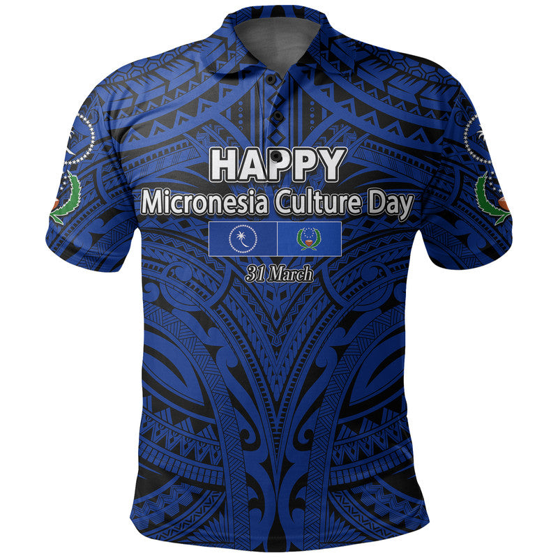 Micronesia Culture Day Polo Shirt Chuuk And Pohnpei
