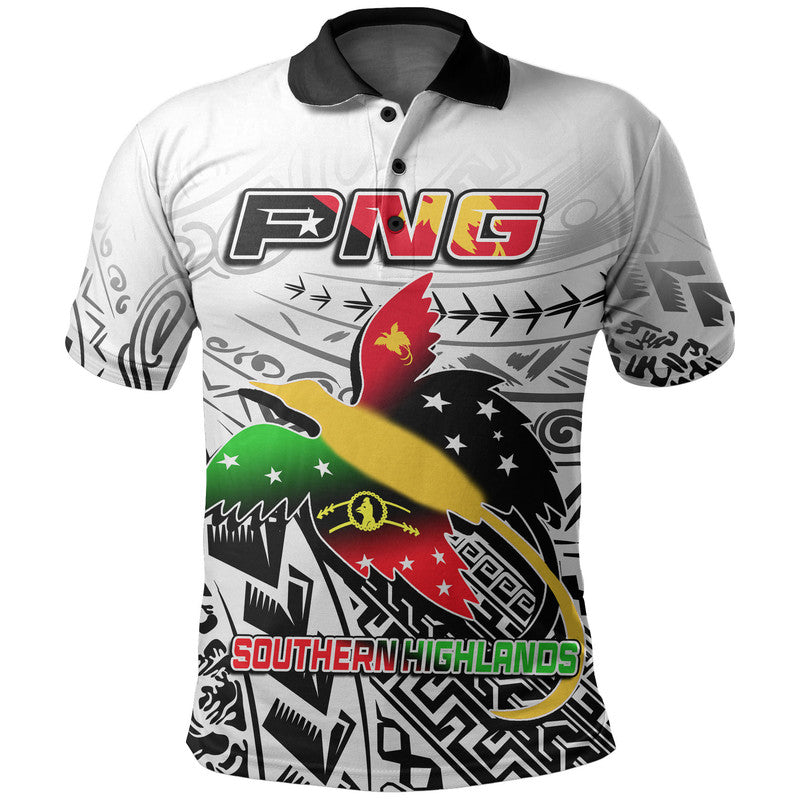 Papua New Guinea And Southern Highlands Province Polo Shirt
