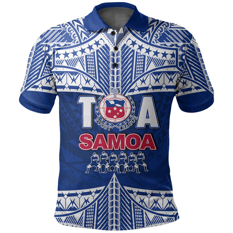 Toa Samoa Rugby Polo Shirt Siva Tau