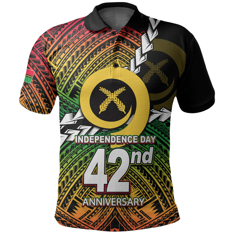 Vanuatu Independence Day 42nd Anniversary Polo Shirt