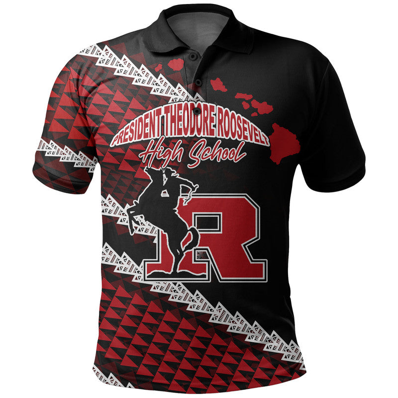 President Theodore Roosevelt High School Hawaii Polo Shirt