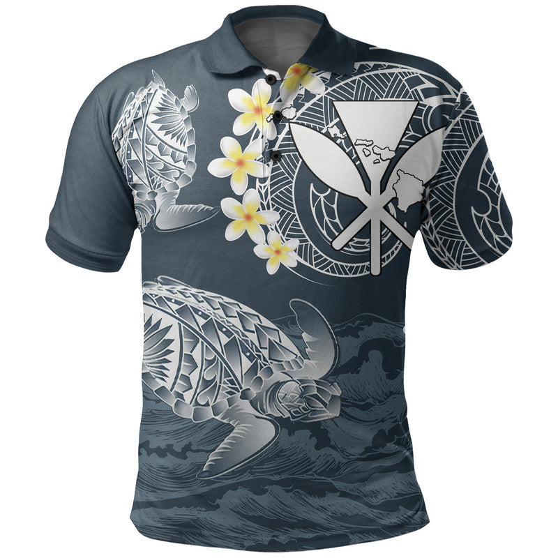 Hawaii Kanaka Turtle Polo Shirt Style No.1