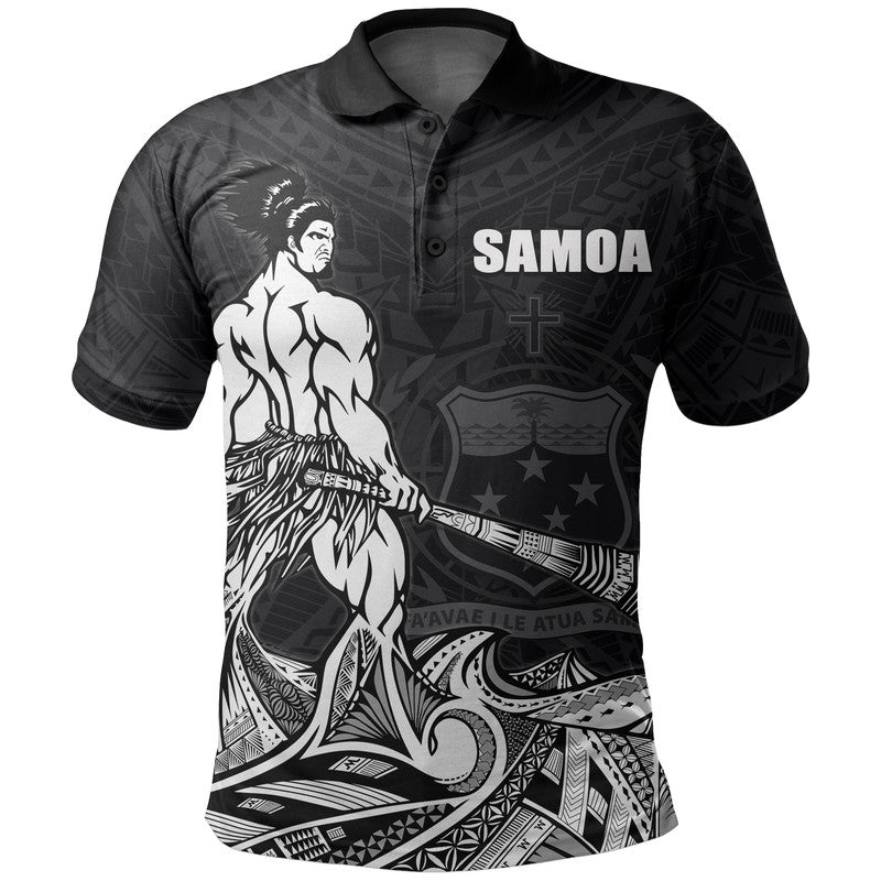 Samoa Warrior Polo Shirt Polynesian No.2