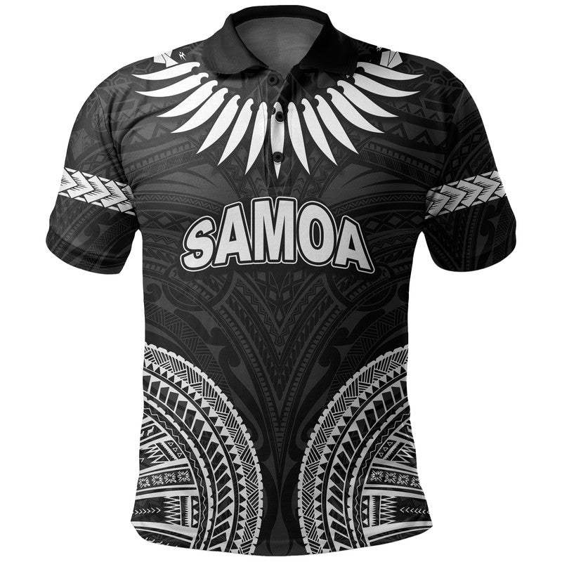 Custom Personalised Samoa Ula Nifo Tribal Polo Shirt White Style