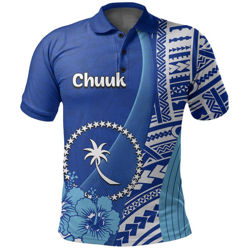 Chuuk Of Micronesia Polo Shirt Vibe Style