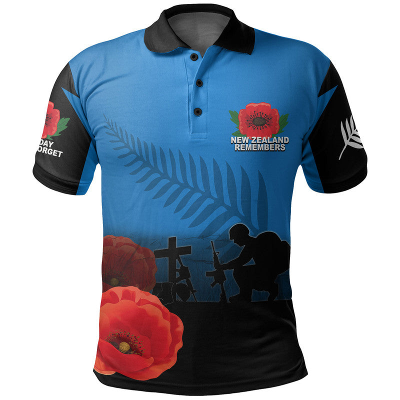 Anzac Day- New Zealand Remembers Polo Shirt