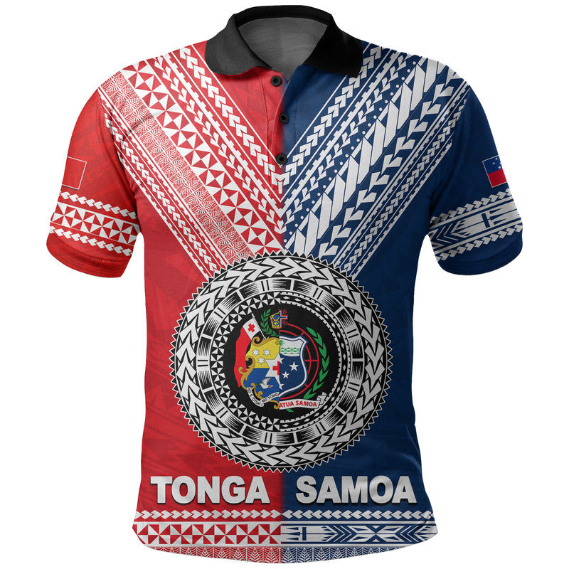 Tonga And Samoa TokoUso Polynesian Polo Shirt