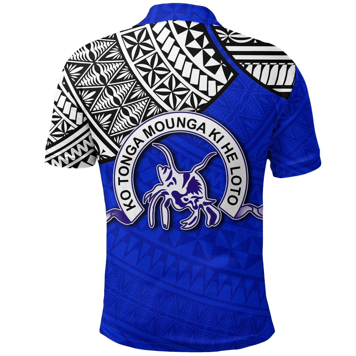 Tupou College BLUE TAEILOA Old Boys Polo Shirt