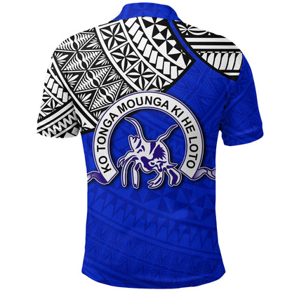 Tupou College BLUE TAEILOA Old Boys Polo Shirt