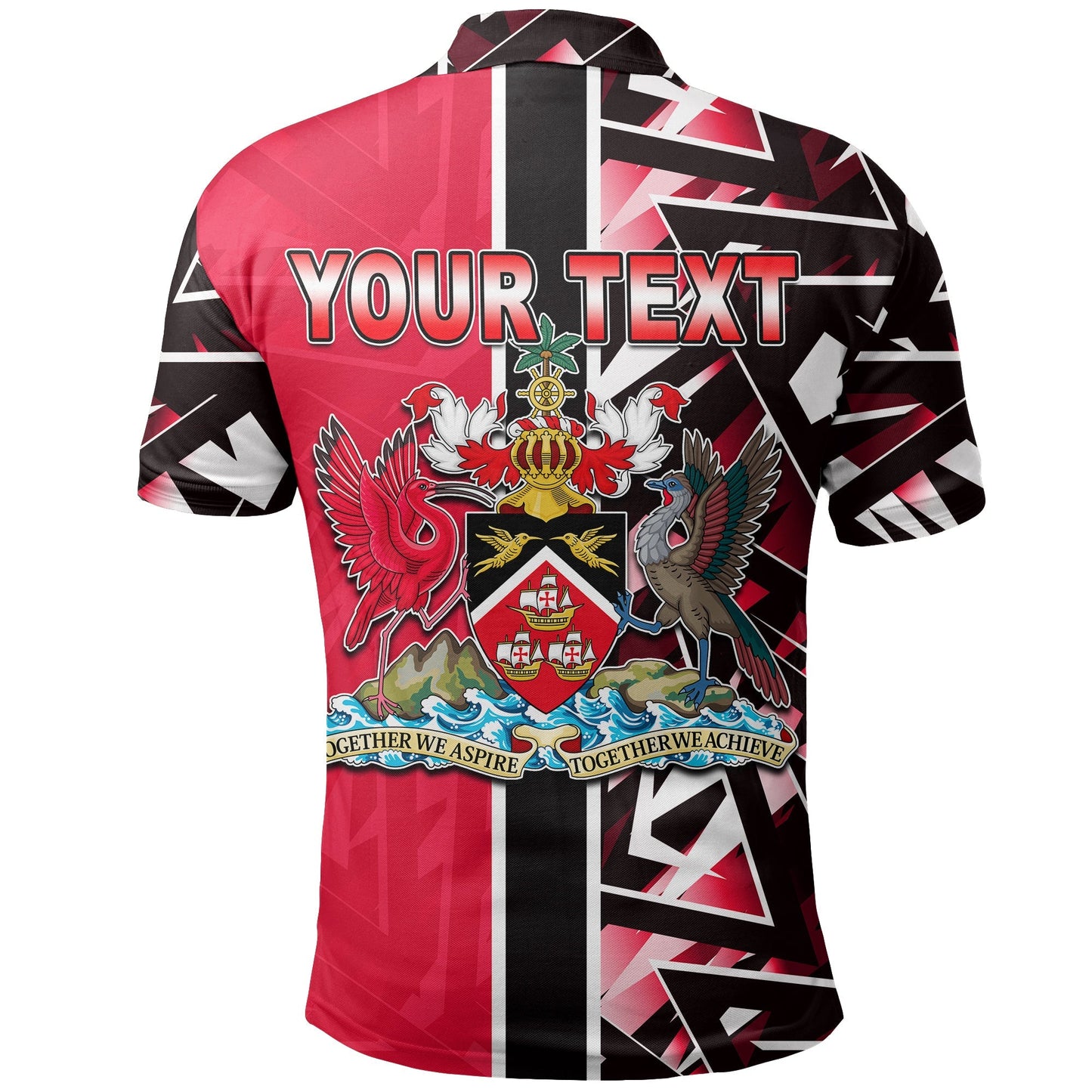 Custom Trinidad And Tobago Polo Shirt Sport Style
