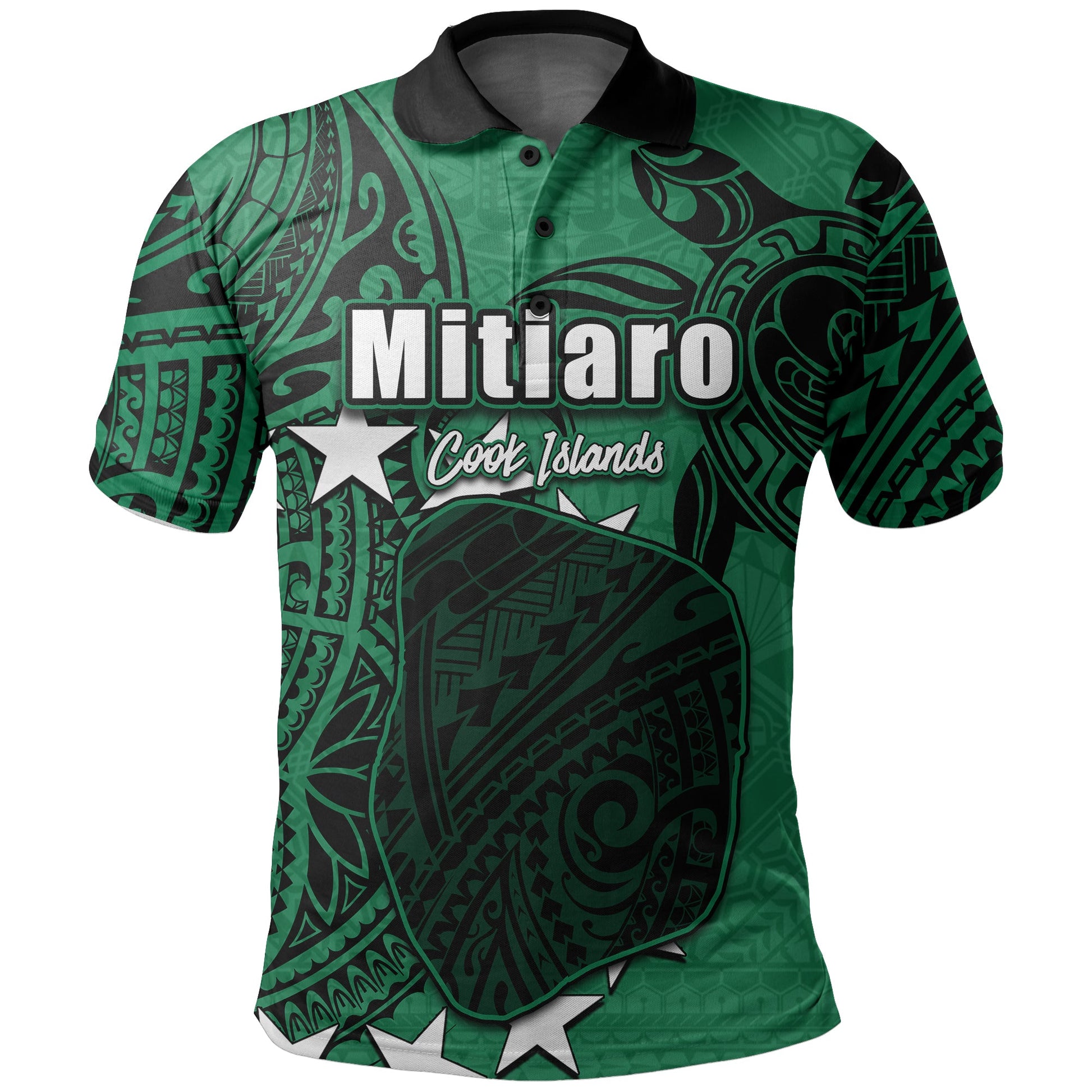 Cook Islands Polo Shirt Mitiaro