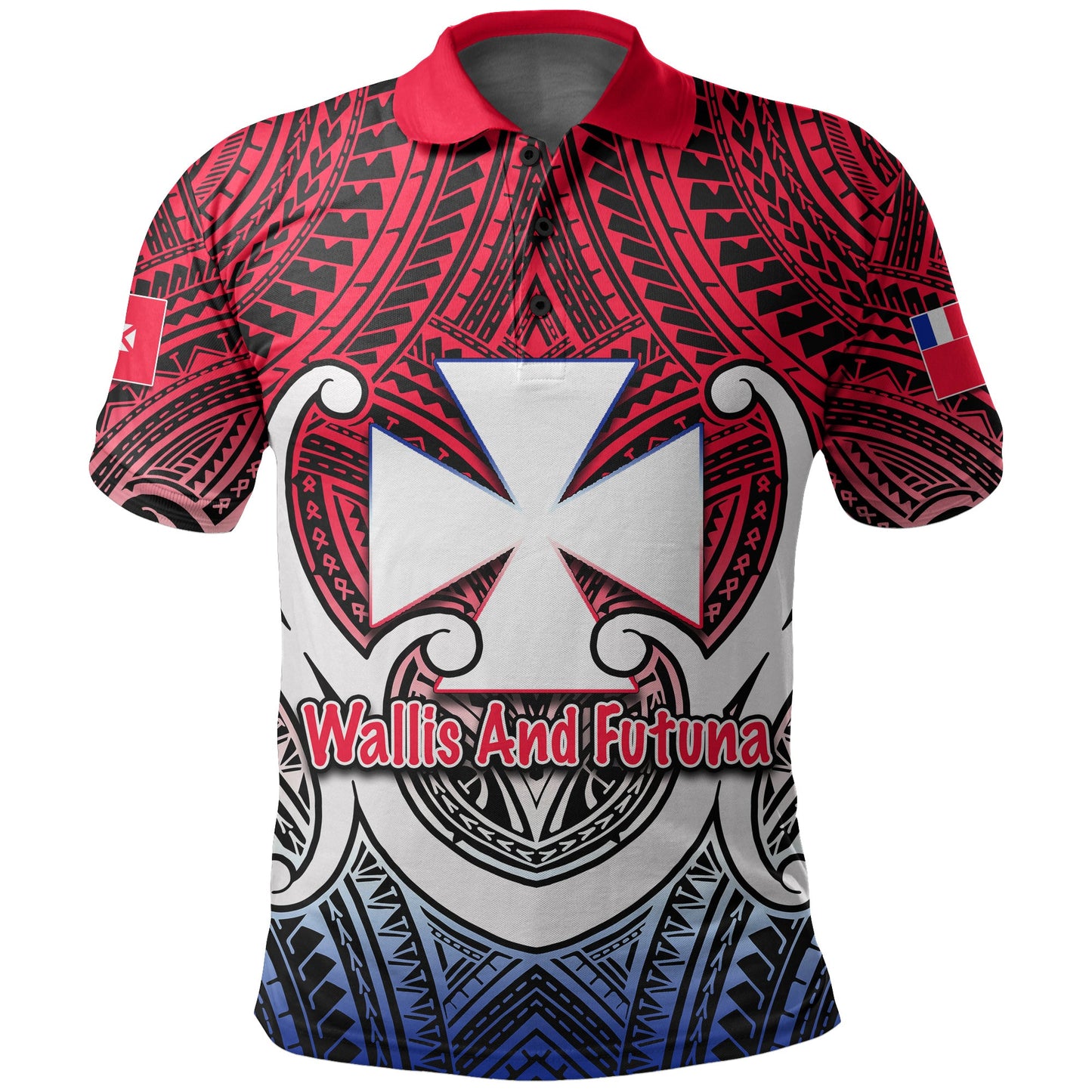 Wallis And Futuna Polo Shirt Polynesian Special