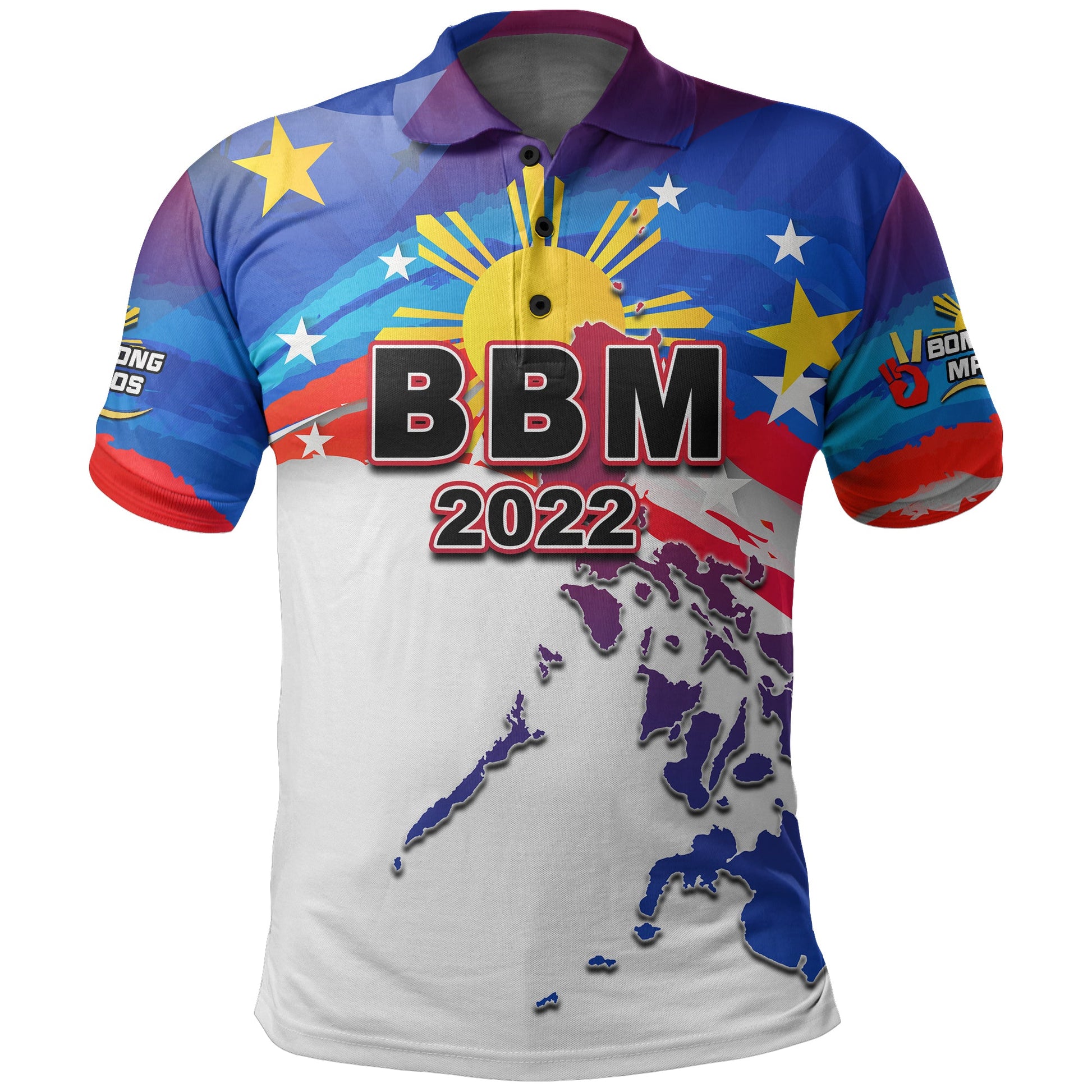 Philippines Polo Shirt BBM 2022 All Over Print