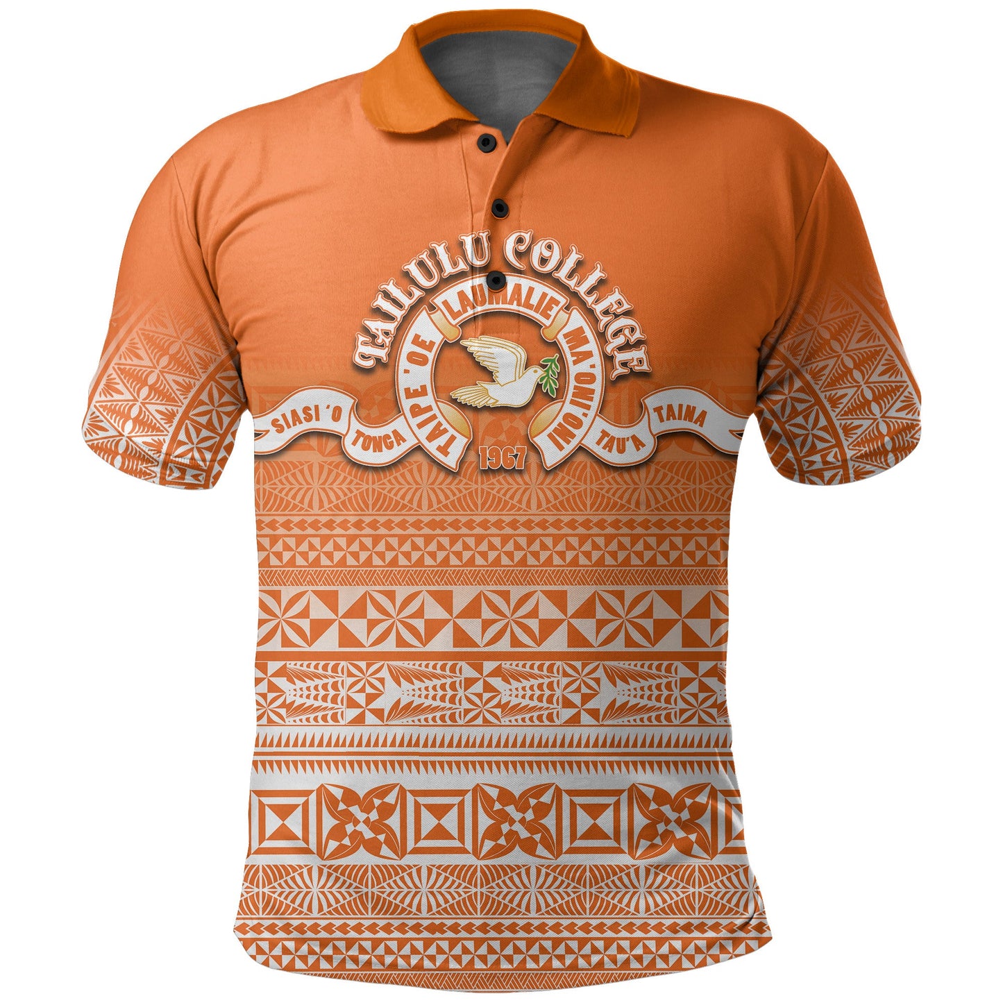 Tailulu College Polo Shirt Tonga Patterns Style
