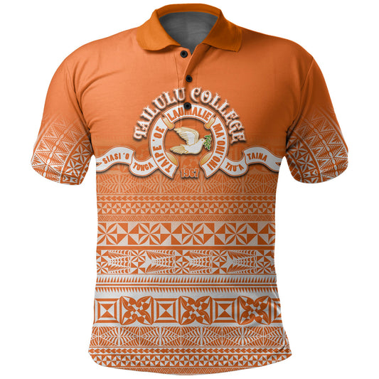 Tailulu College Polo Shirt Tonga Patterns Style