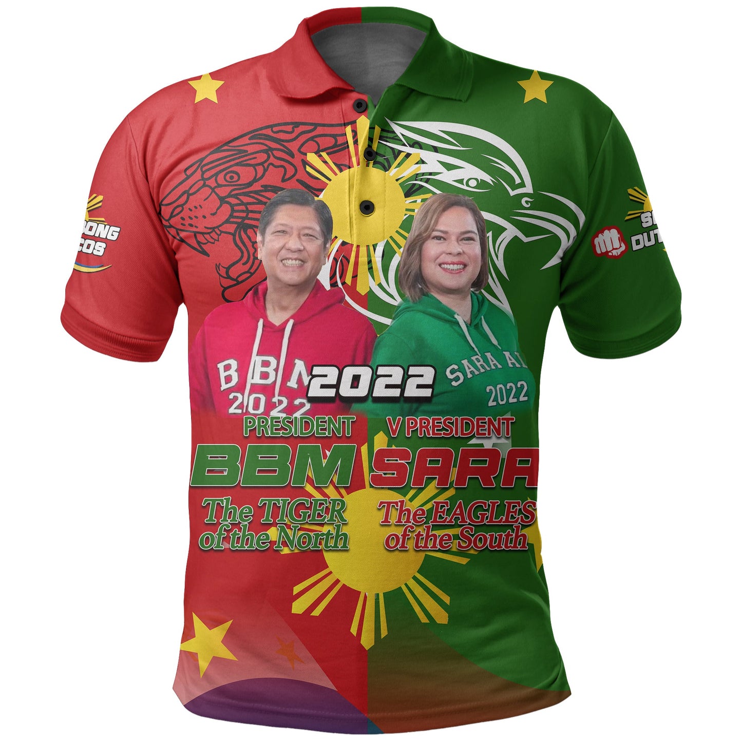 Philippines Polo Shirt BBM AND SARA 2022