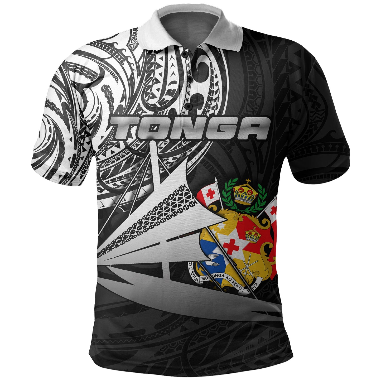 Tonga Polo Shirt Kalia Polynesian NO.2
