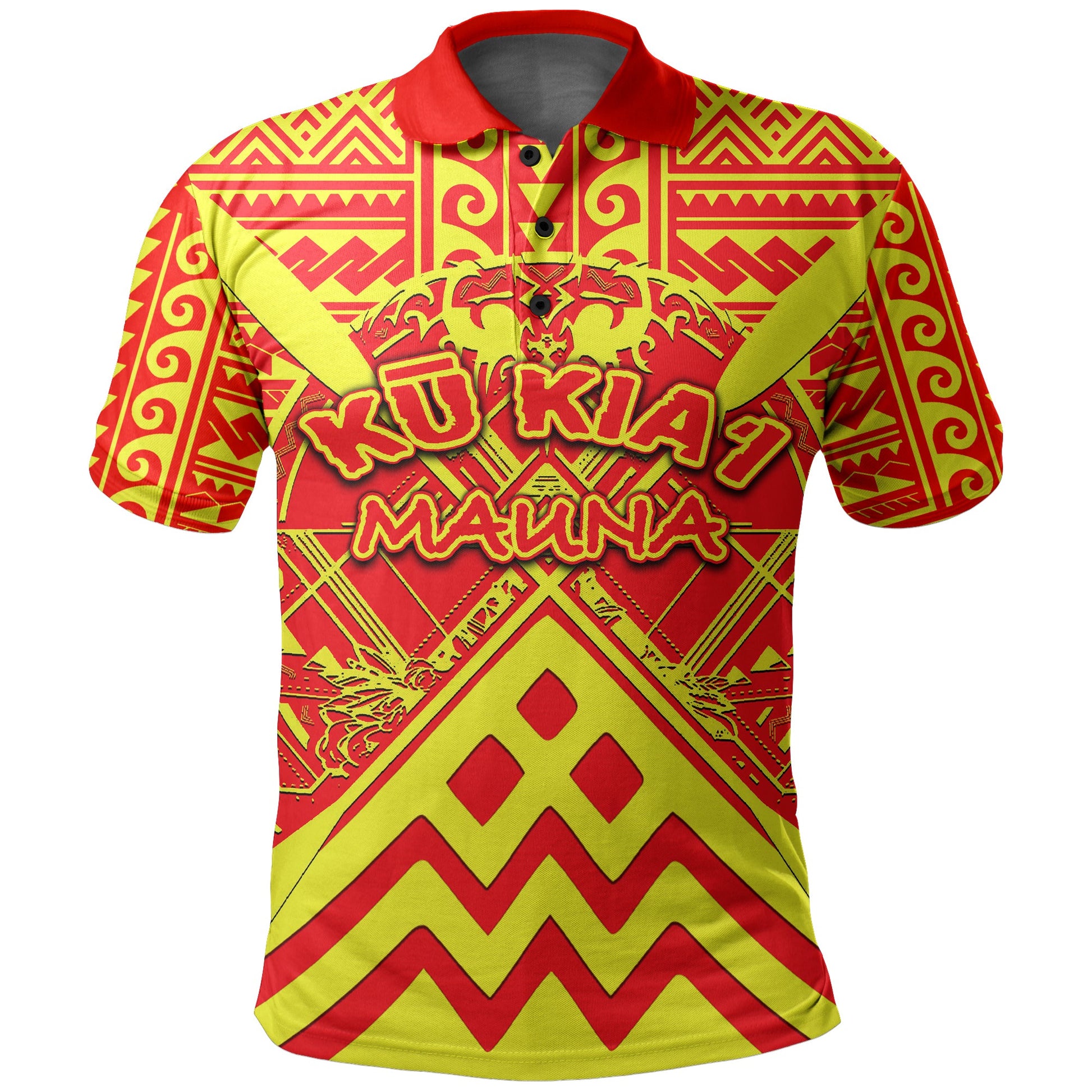 Hawaii Mauna Kea Polo Shirt All Over Print