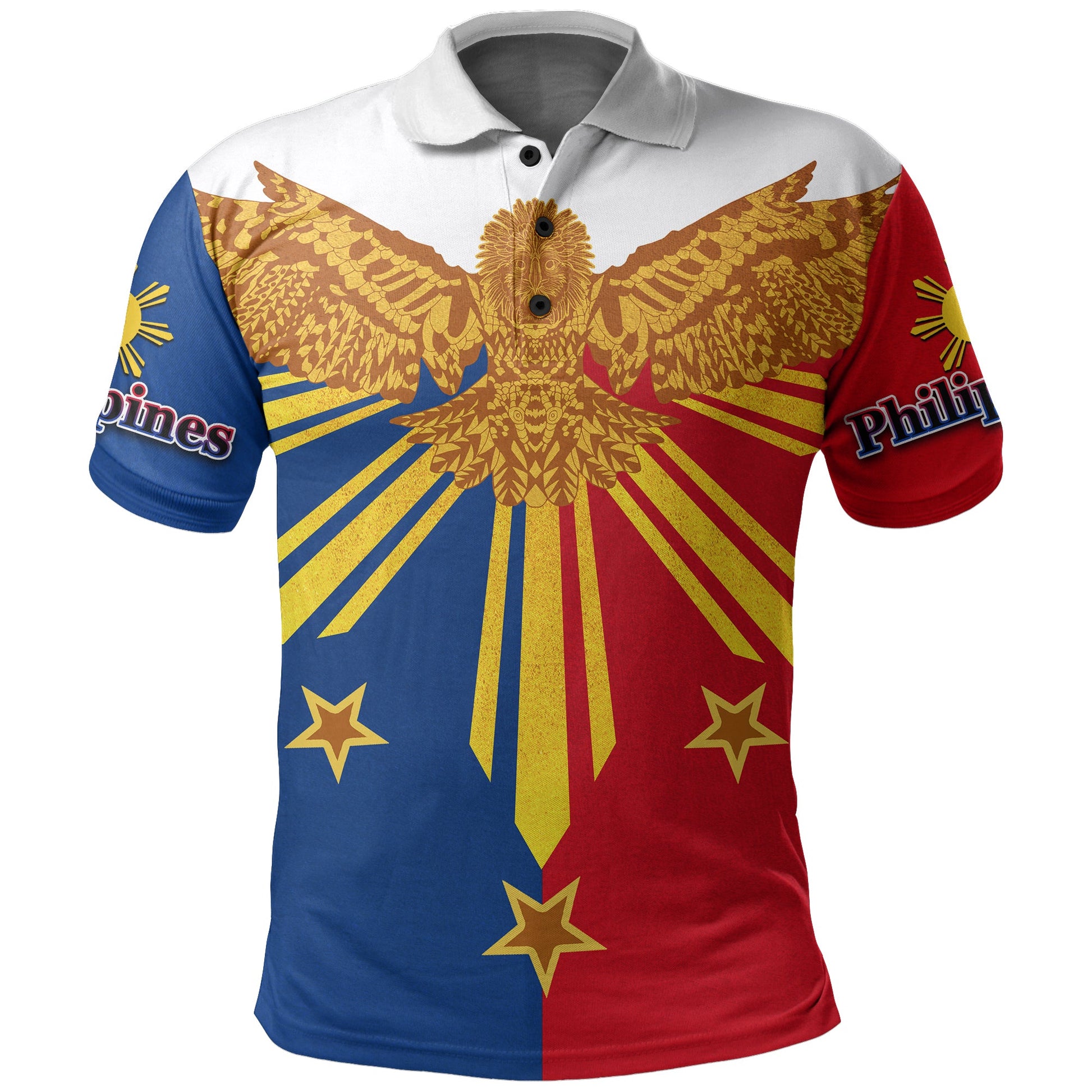 Philippines Polo Shirt Eagle Printed Shirt