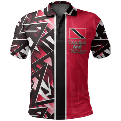 Custom Trinidad And Tobago Polo Shirt Sport Style