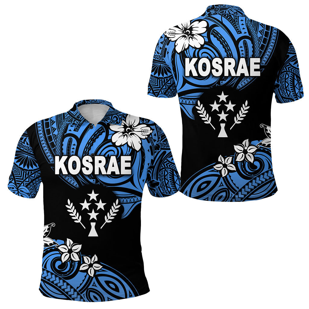FSM Kosrae Polo Shirt Unique Vibes - Blue